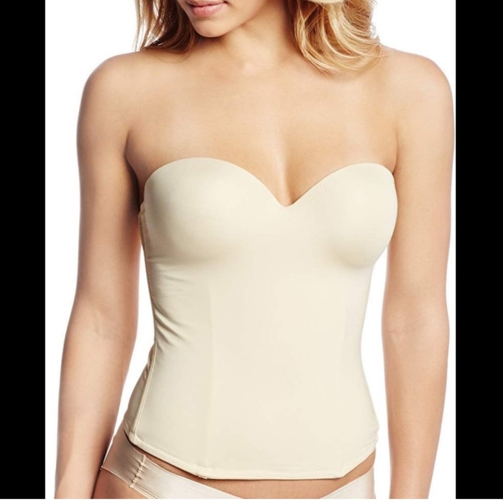 Le Mystere Cream Strapless Shapewear